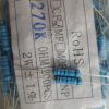 Trở 270K/2W/1% (Gói = 50pcs)