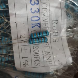 Trở 330K/2W/1% ( Gói = 50pcs)