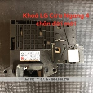 KHÓA LG CỬA NGANG 4 CHÂN ĐỜI MỚI