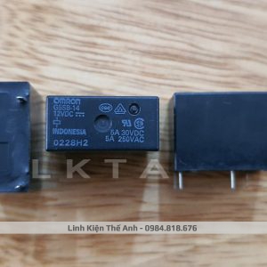 G5SB-12VDC Relay 5 chân, Mới chính hãng Omron