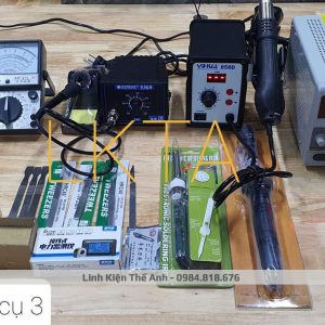 Combo dụng cụ trên bàn mạch III