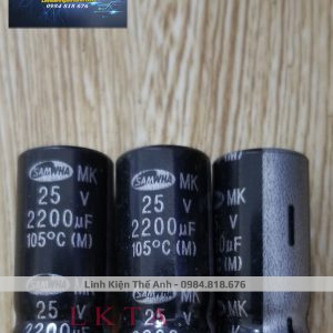 Tụ2200uf/25v