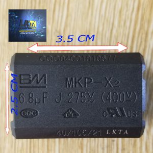 Tụ 6.8uf/275v