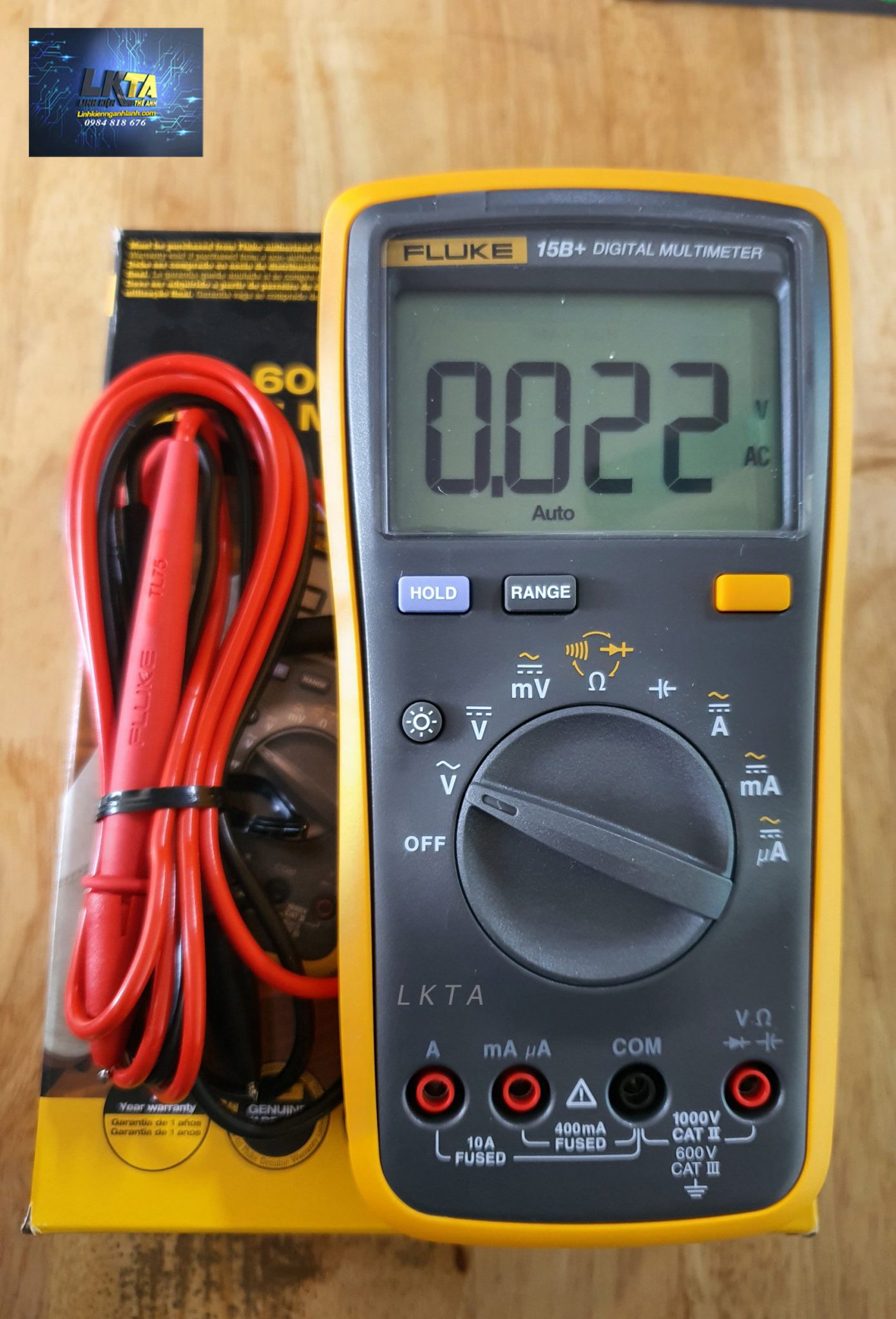 Fluke15B+ Fluke 15B+ LINH KIỆN THẾ ANH