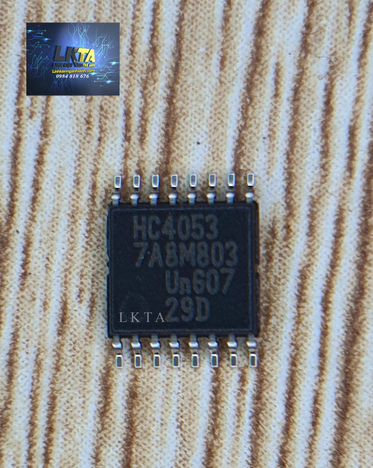74HC4053-Vuông, Mới chính hãng - LINH KIỆN THẾ ANH