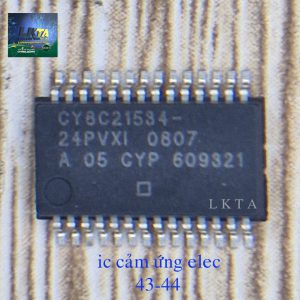 IC phím cảm ứng máy giặt Elec 43-44, Đã nạp code